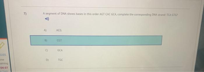 Solved Save 1) 1) After an mRNA molecule is constructed from | Chegg.com