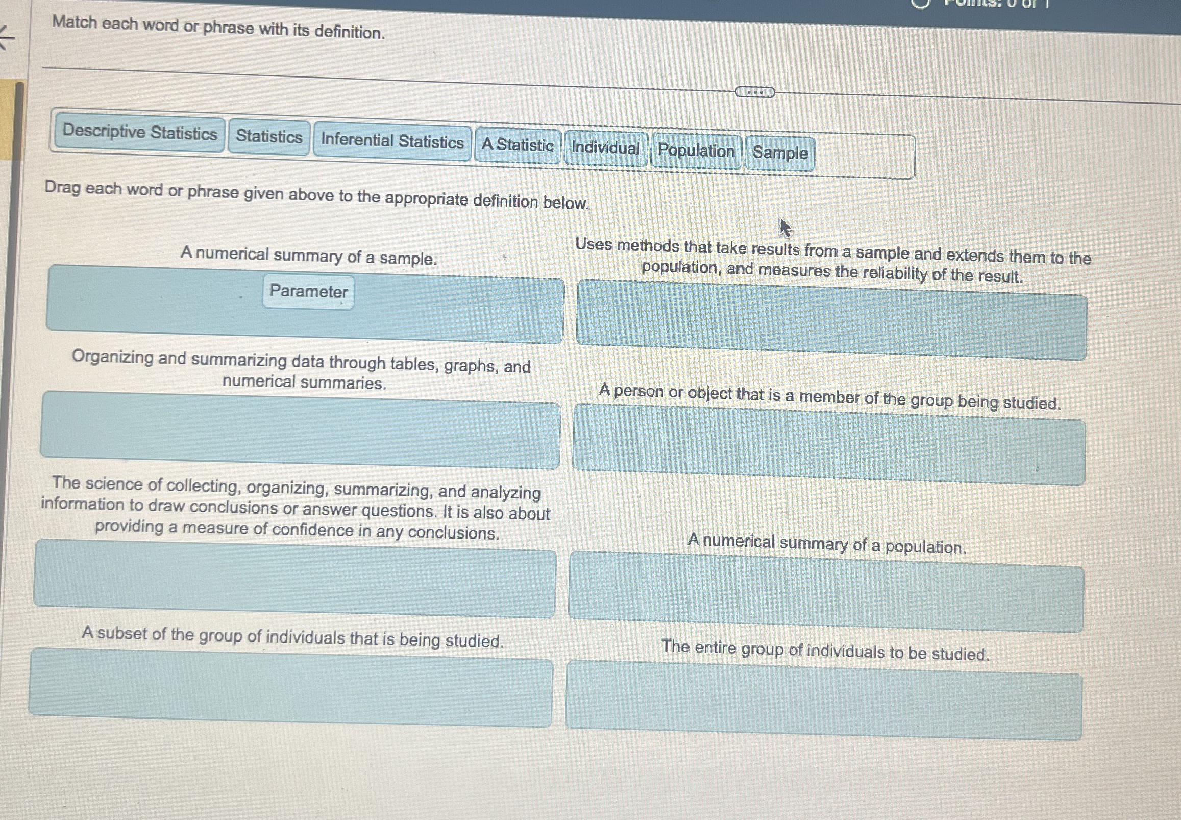 Solved Match each word or phrase with its definition. | Chegg.com
