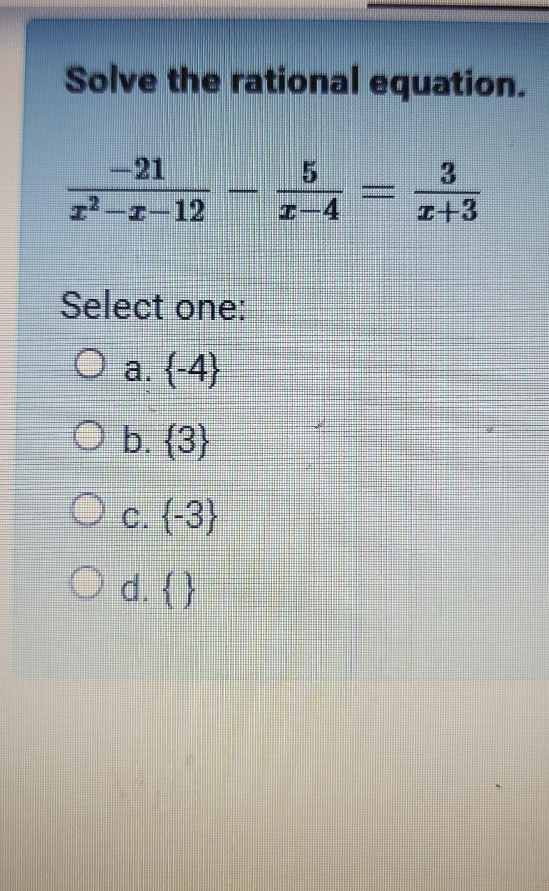 solved-solve-the-rational-equation-x2-x-12-21-x-45-x-33-chegg