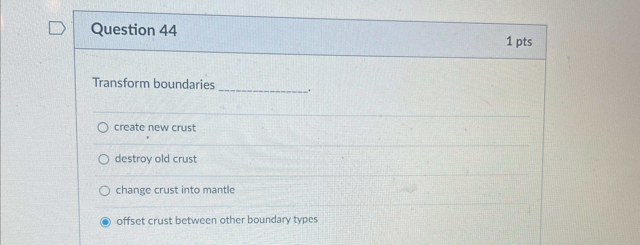 Solved Question 441ptsTransform boundaries q, ﻿create new | Chegg.com