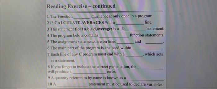 Solved read the program below and the text on the next page, | Chegg.com