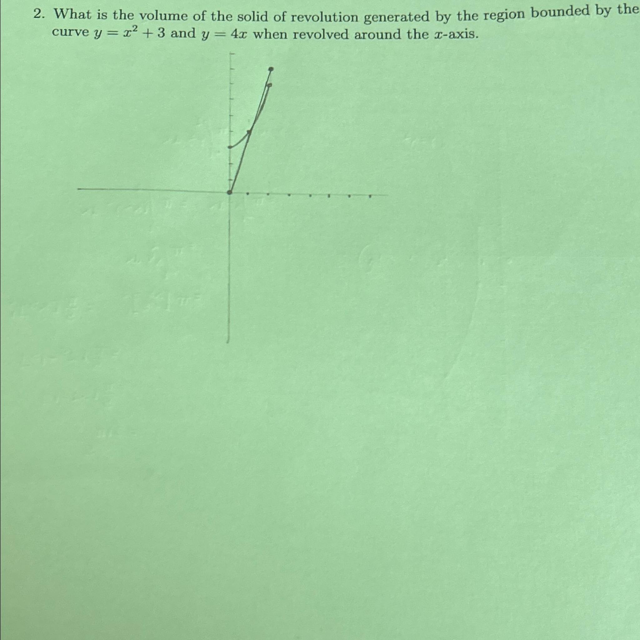 solved-what-is-the-volume-of-the-solid-of-revolution-chegg