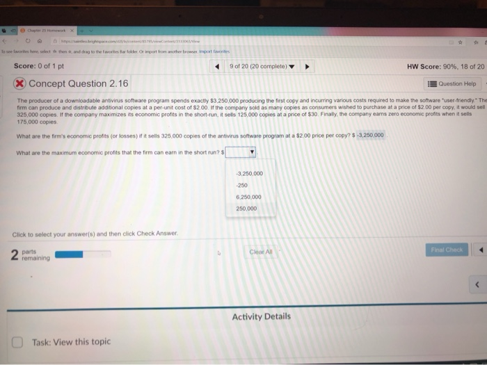 Solved e Chapter 25 Homework 6hpssanteobeighepace.comstooen | Chegg.com