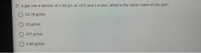 solved-23-which-of-the-following-substances-has-the-lowest-chegg