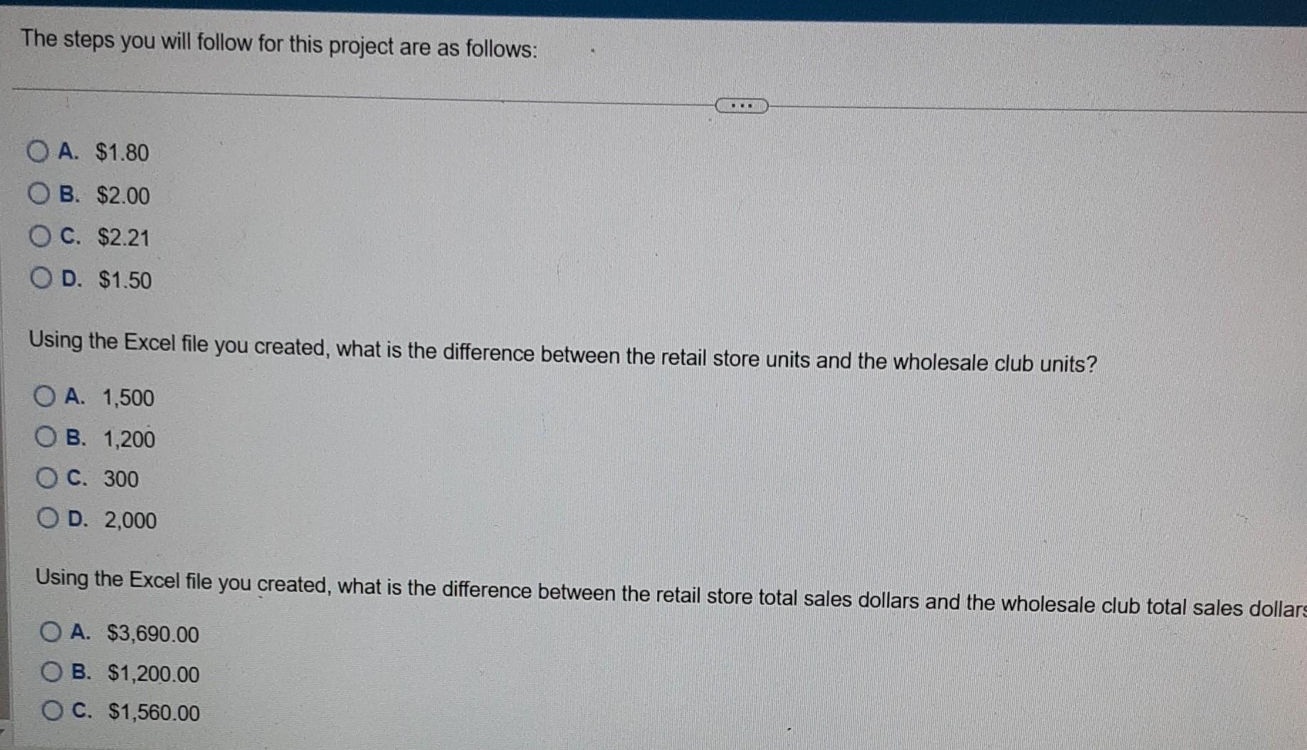 Solved The steps you will follow for this project are as | Chegg.com