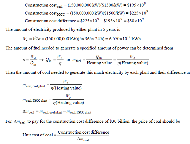 Solved A Country Needs To Build New Power Plants To Meet The | Chegg.com