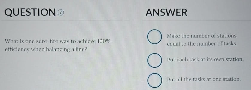 Solved QUESTIONANSWERWhat is one sure-fire way to achieve | Chegg.com