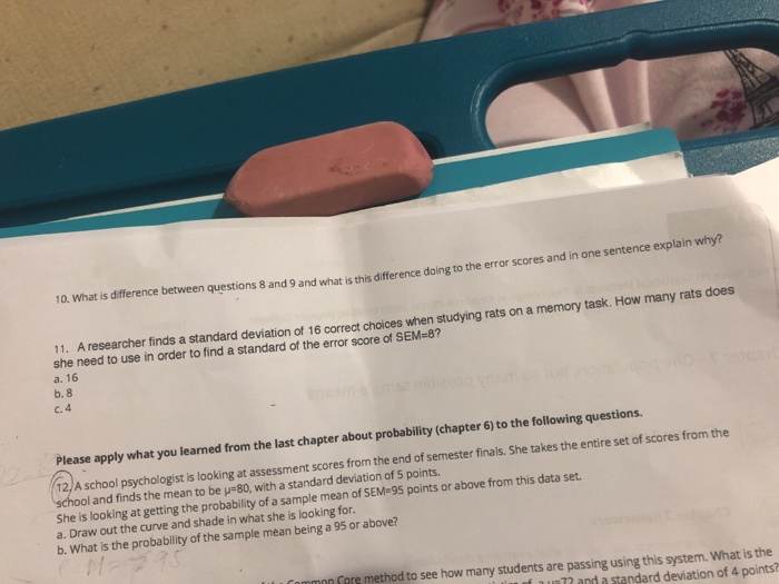 Solved 10. What is difference between questions 8 and 9 and | Chegg.com