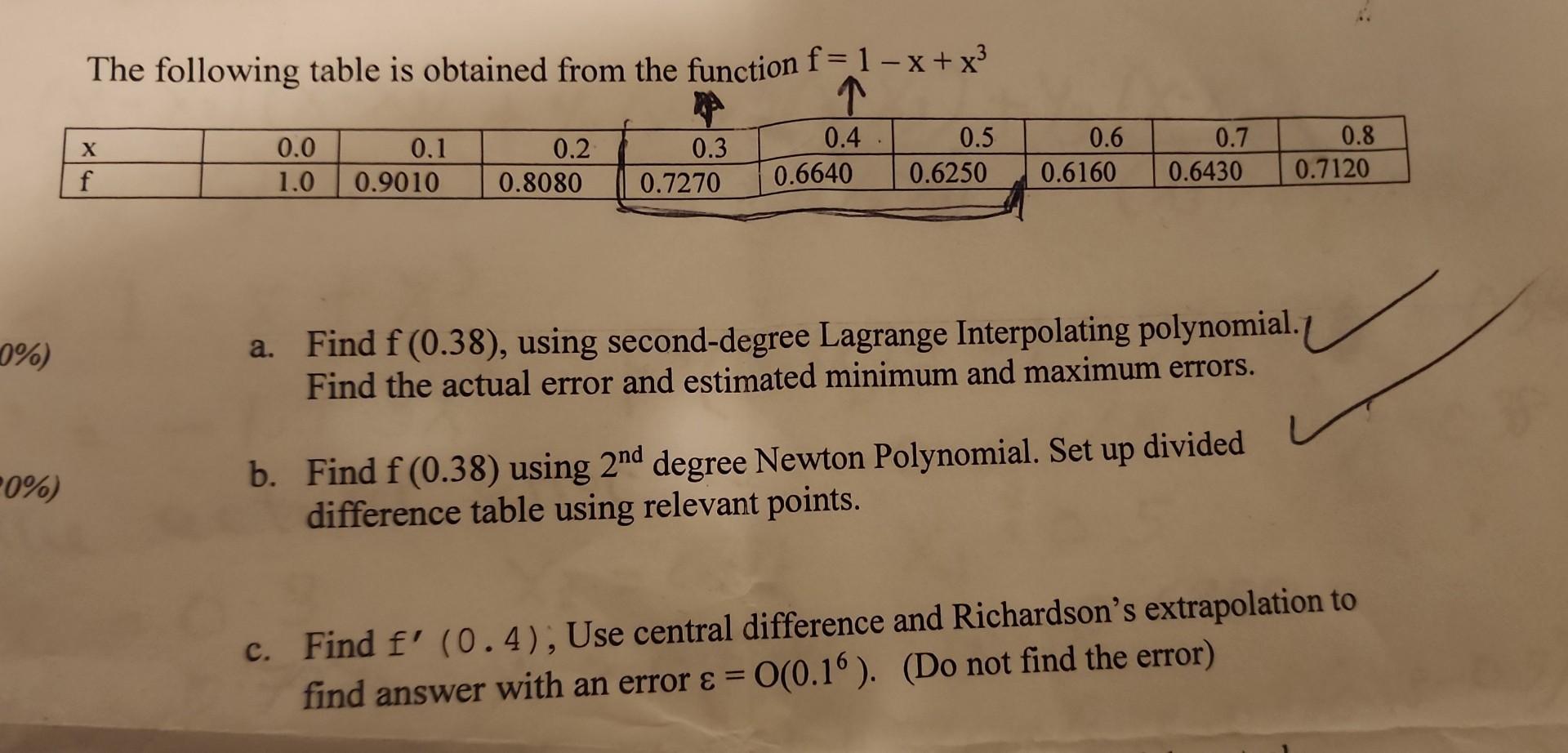Solved Please, I need help with part c . I need | Chegg.com