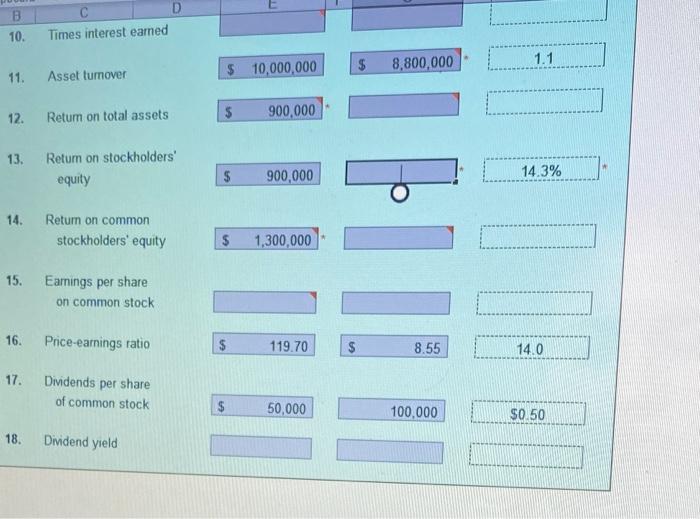 Solved PR 174B Measures of liquidity, solvency and