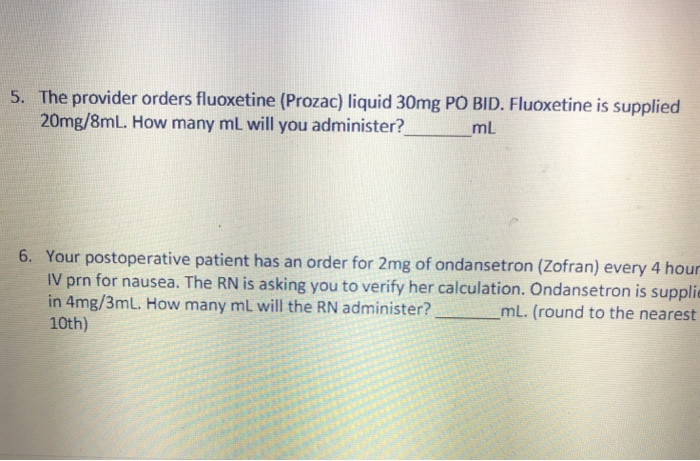 220mg of fluoxetine