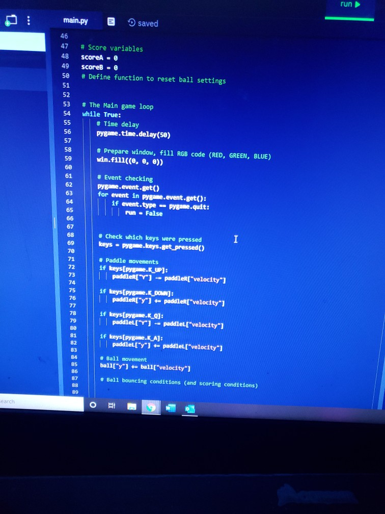 github - russs123 pool tutorial: pool game made in... Solved creating a two player pong game need help completing | Chegg.com