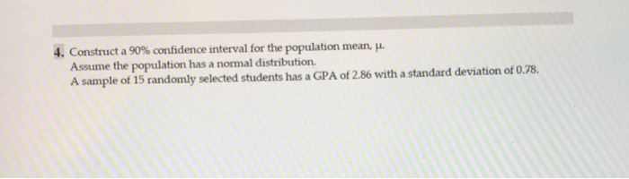 Solved Construct a 90% confidence interval for the | Chegg.com