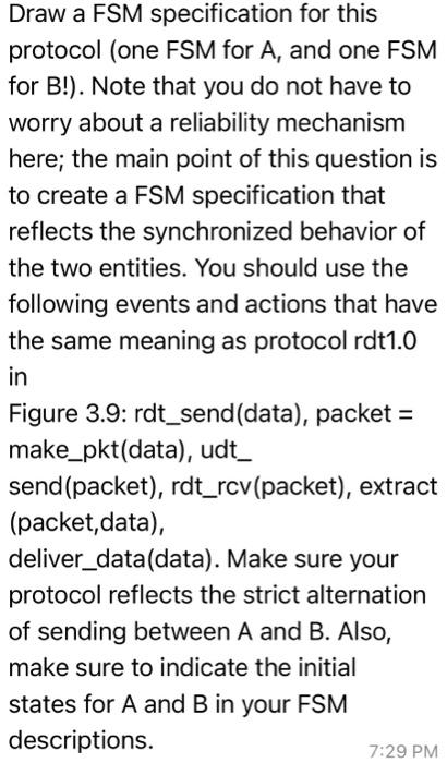 Solved Consider Two Network Entities, A And B, Which Are | Chegg.com