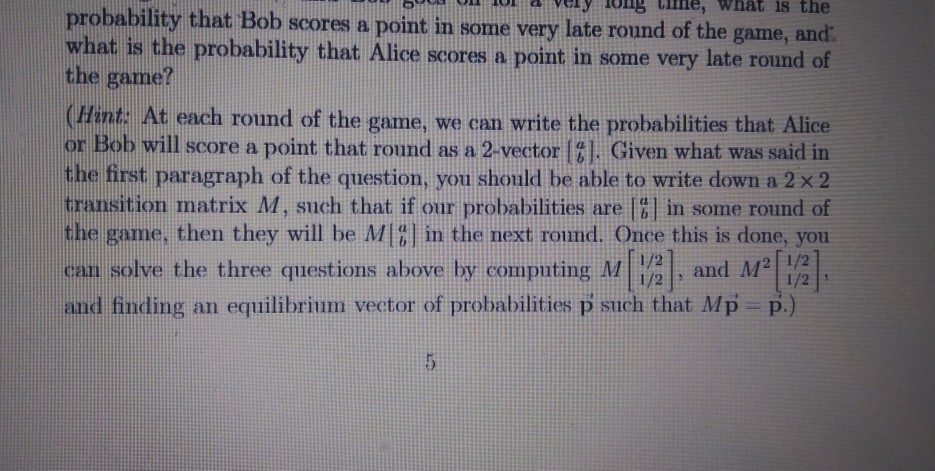 Solved 2. Consider a game between two players, Alice and | Chegg.com