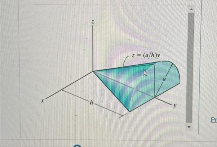 Solved Locate The Center Of Gravity For The Homogeneous Chegg Com