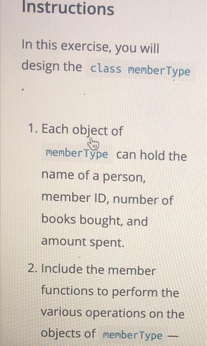 Solved Instructions In this exercise, you will design the | Chegg.com