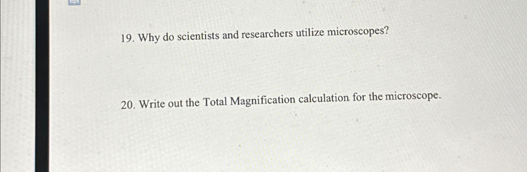 Solved Why do scientists and researchers utilize | Chegg.com
