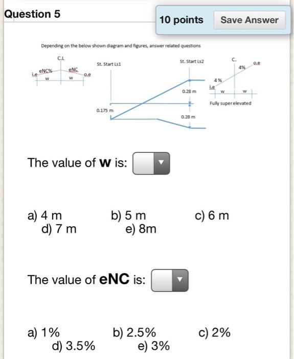 Solved Question 5 10 points Save Answer Depending on the | Chegg.com