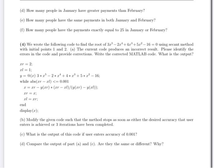 - Complete the coding problems in MATLAB. - Copy your | Chegg.com