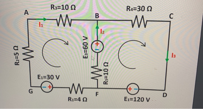 Solved 1. (20 pts) Given the electrical circuit below, solve | Chegg.com