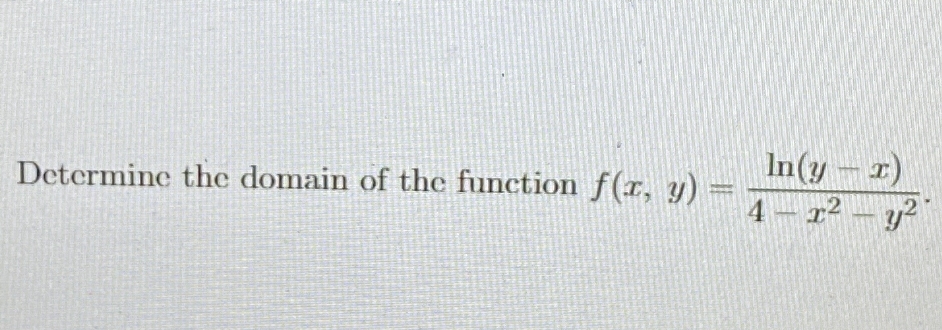 what is the domain of the function y ln x 2