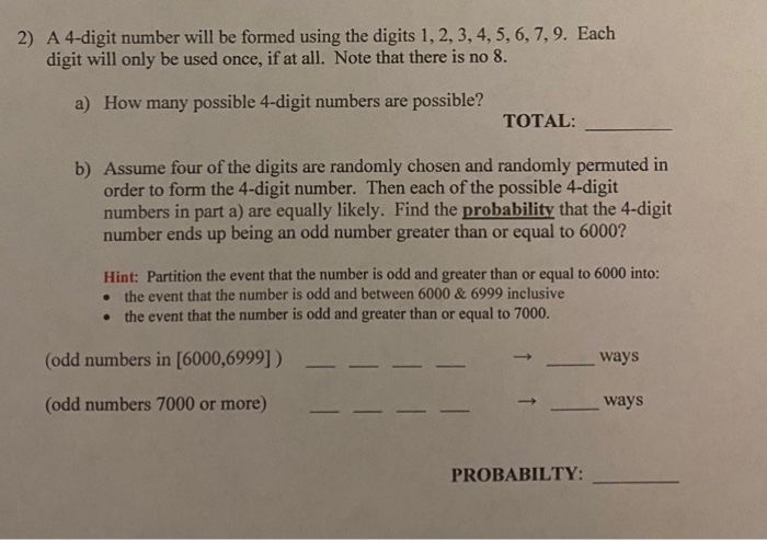 solved-2-a-4-digit-number-will-be-formed-using-the-digits-chegg