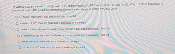 let two vertices of triangle abc be 2 4 6