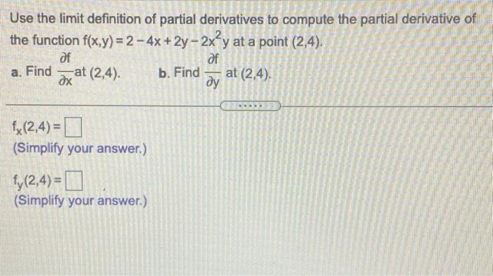 solved-use-the-limit-definition-of-partial-derivatives-to-chegg