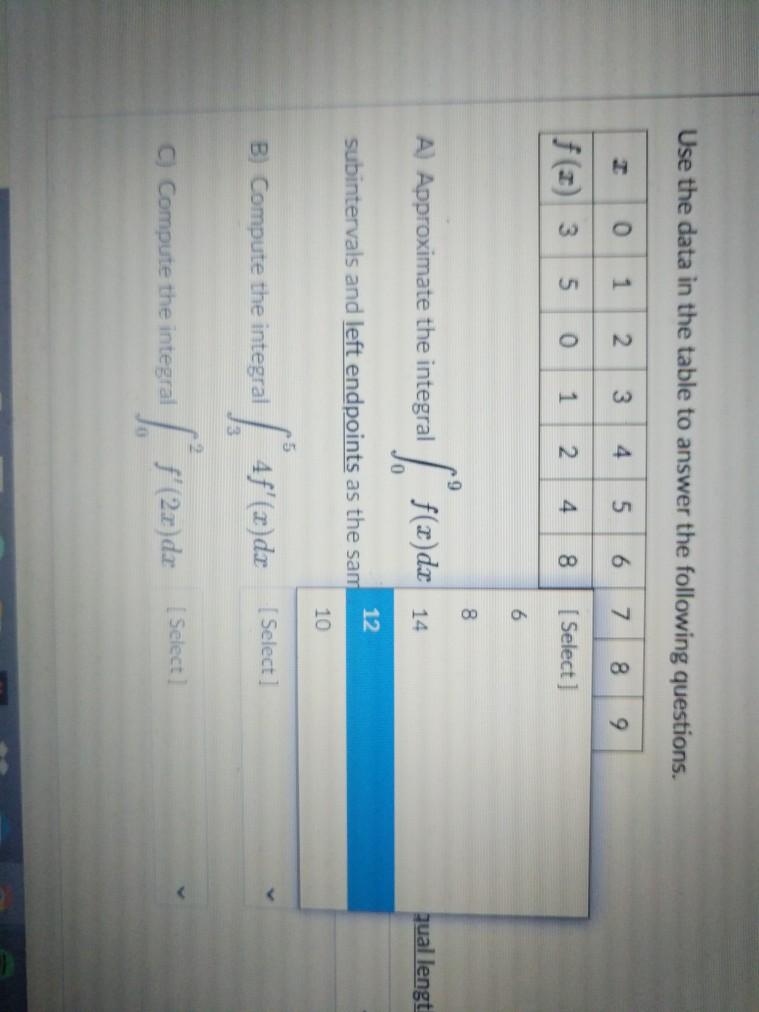 Solved YOU DO NOT NEED TO SHOW WORK FOR THIS PROBLEM. Use | Chegg.com