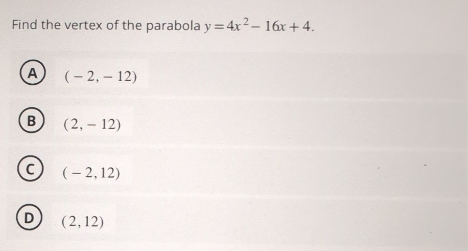 solved-find-the-vertex-of-the-parabola-chegg