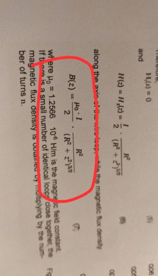 Solved Experiment 5 field of single coils /