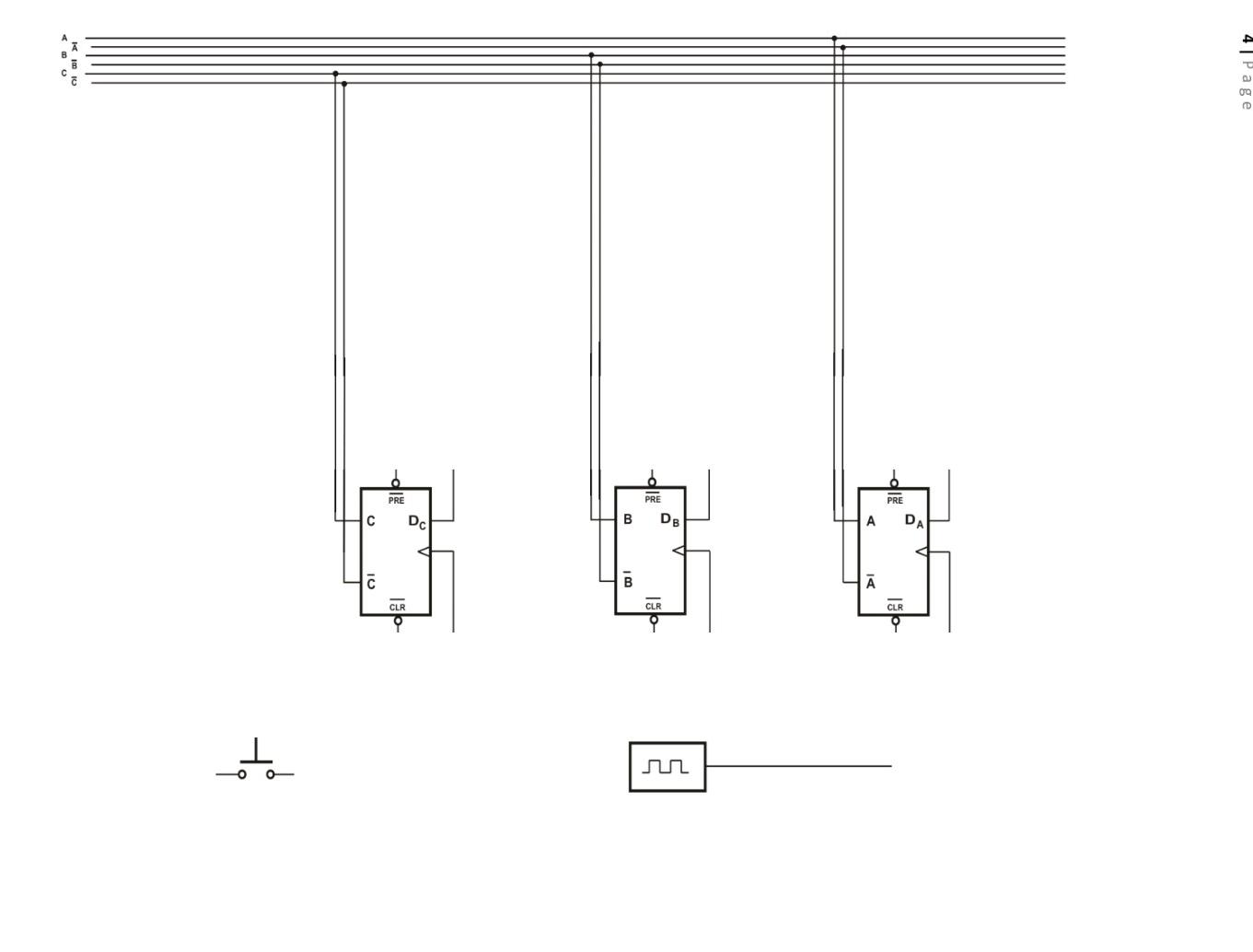 Solved 2 design a three dff state machine that implements a chegg