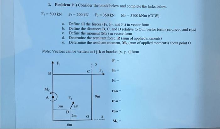 Solved Problem 2: Determine the force in each member. | Chegg.com