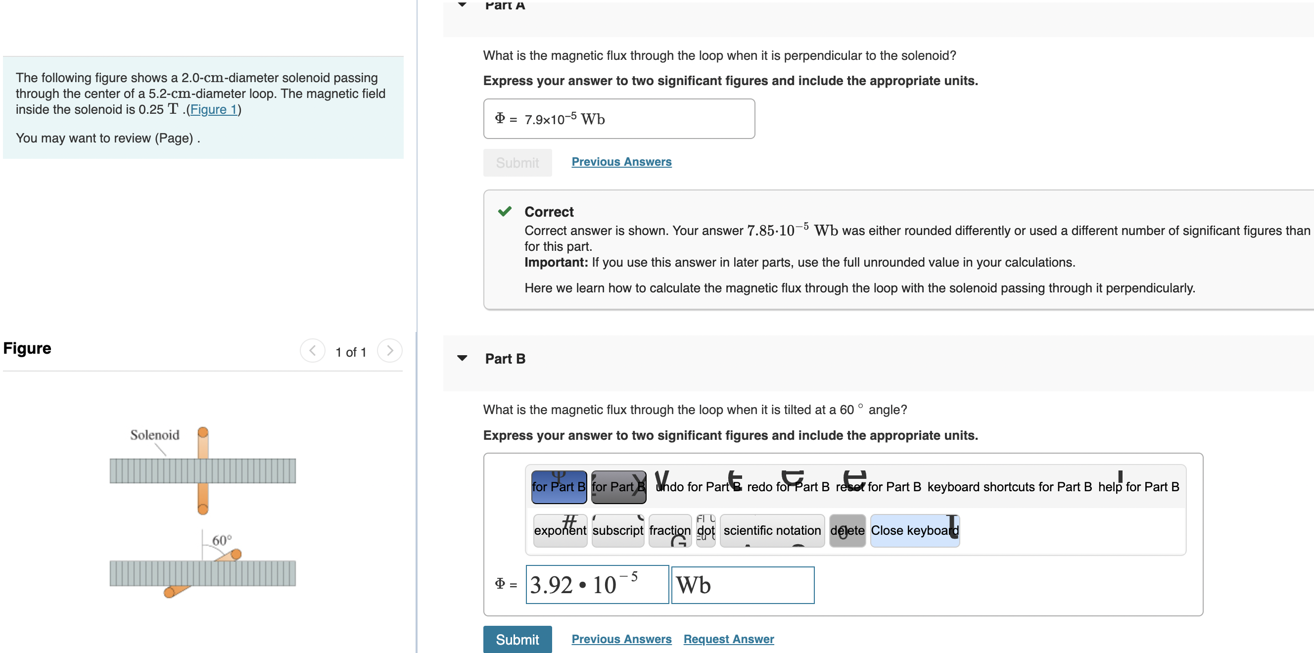 the following figure shows these 2 solution in more... Solved The following figure shows a | Chegg.com