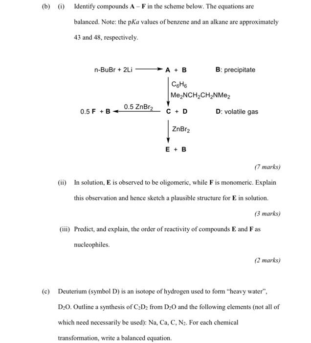 Solved (a) Use the data presented in the table below to | Chegg.com