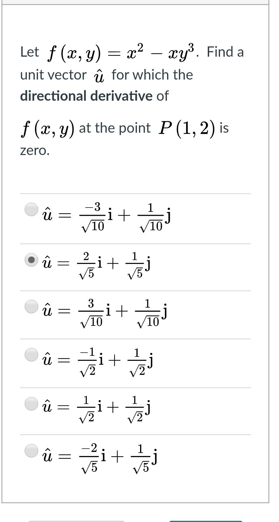 Solved Let F X Y X2 Xy Find A Unit Vector U For W Chegg Com