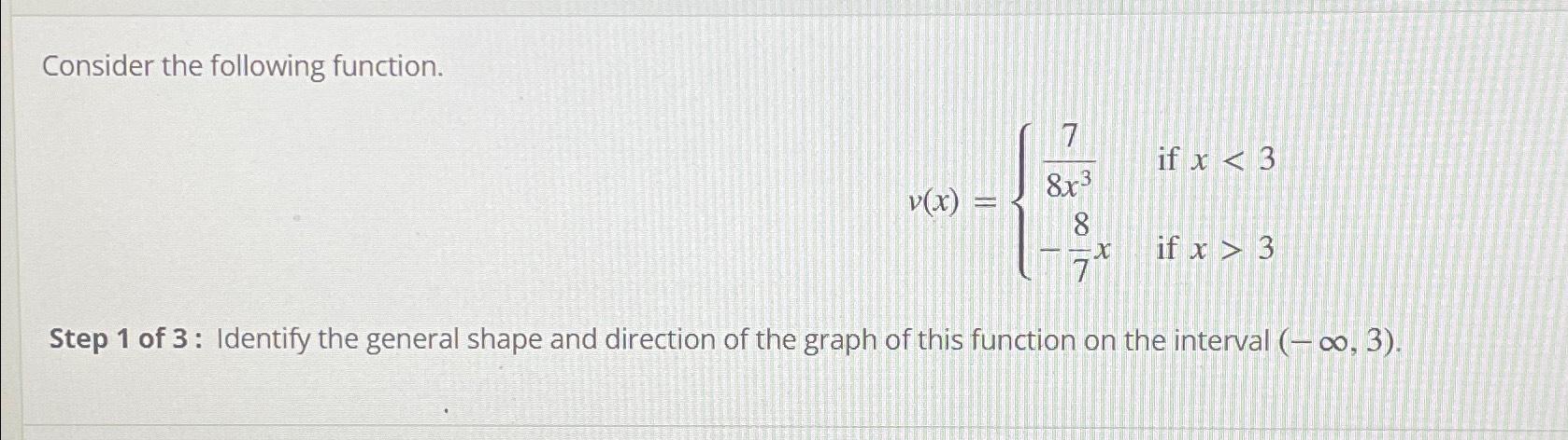 Solved Consider the following | Chegg.com