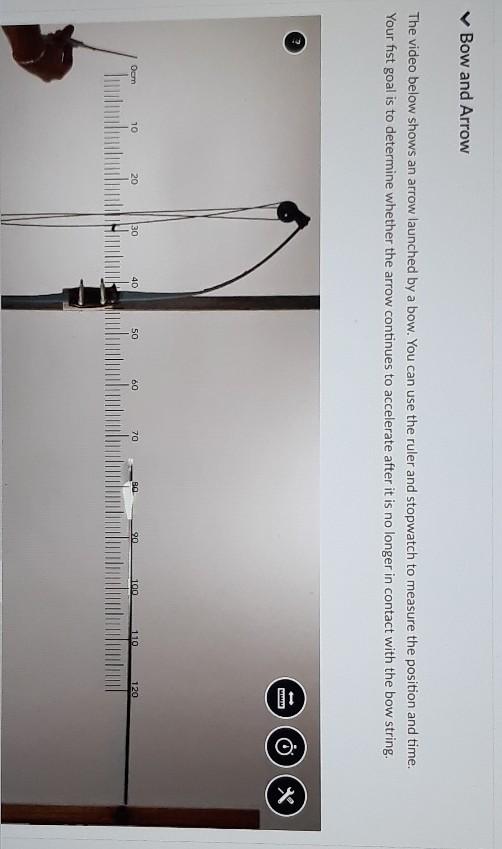 Solved Bow and Arrow The video below shows an arrow launched | Chegg.com
