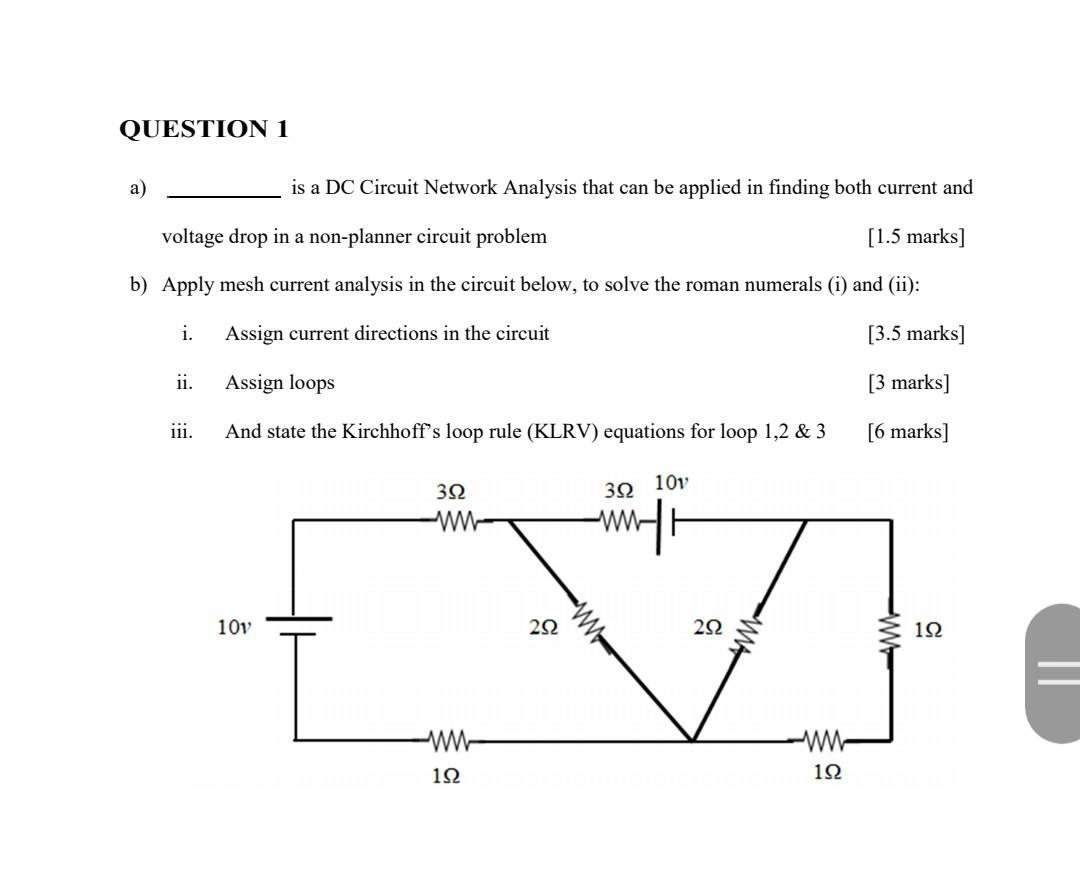 Solved a) is a DC Circuit Network Analysis that can be