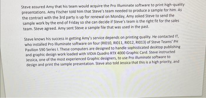 Solved Read the case study below. Complete the attached 8D | Chegg.com
