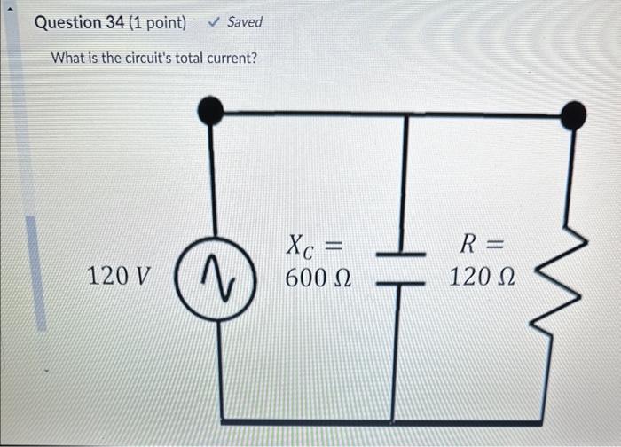 Solved What is the circuit's total current? | Chegg.com