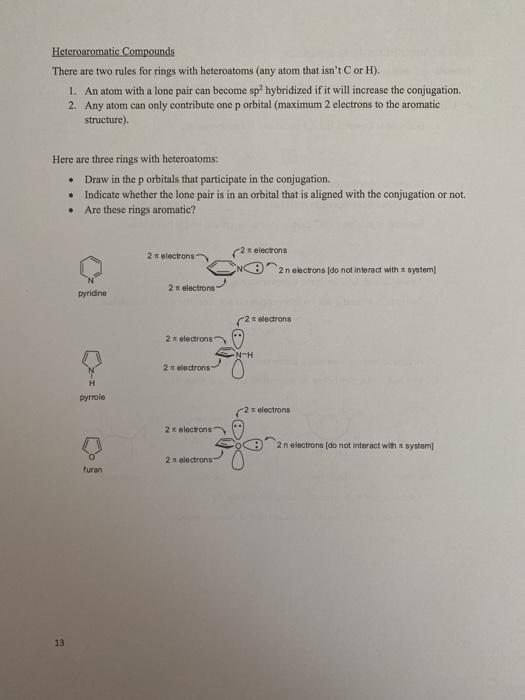 Solved Rules For Aromaticity And Anti-aromaticity Aromatic | Chegg.com