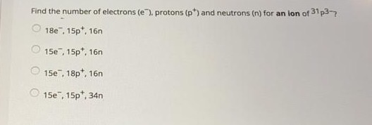 Solved Find The Number Of Electrons E Protons Pt And Chegg Com