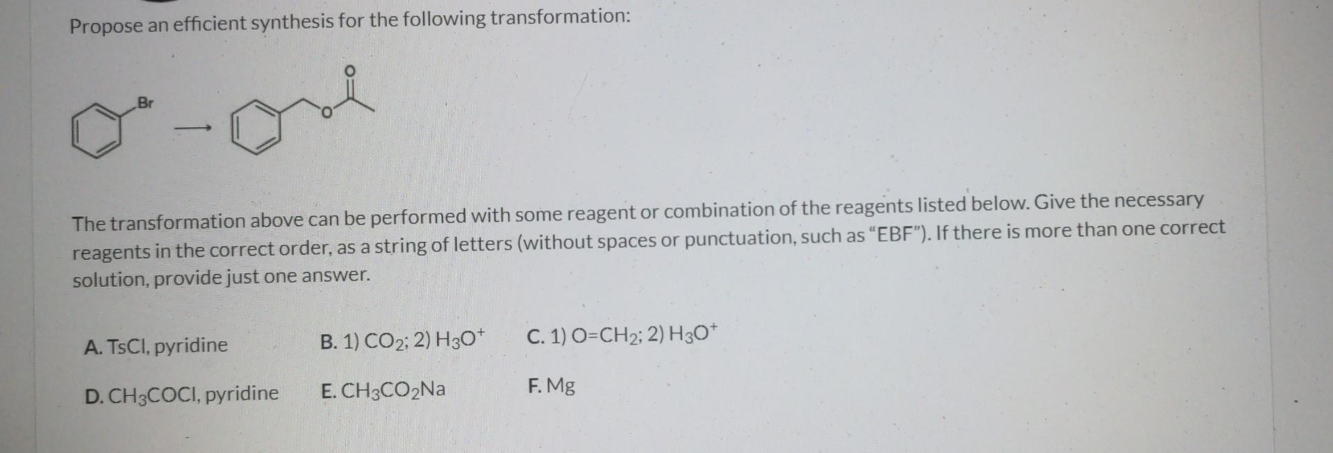 Solved Propose An Efficient Synthesis For The Following | Chegg.com