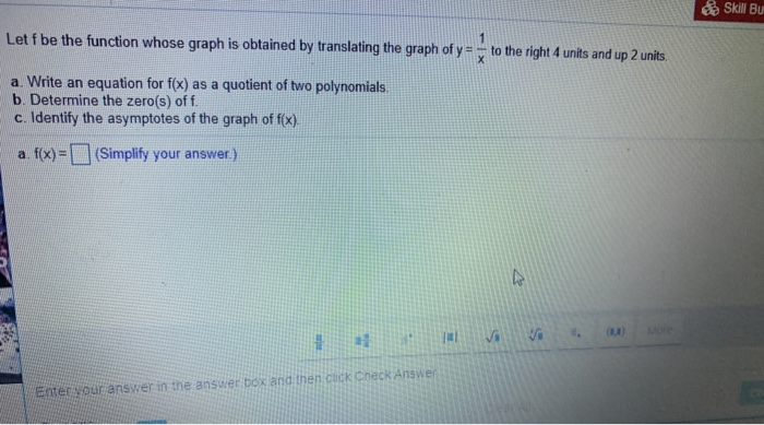 Solved Skill Bu Let f be the function whose graph is | Chegg.com