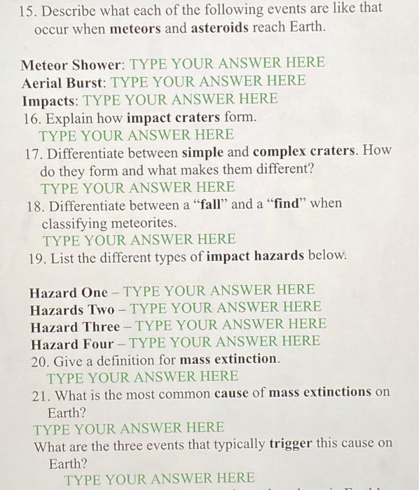 Solved Need help with all of this!!! only have 1 question | Chegg.com