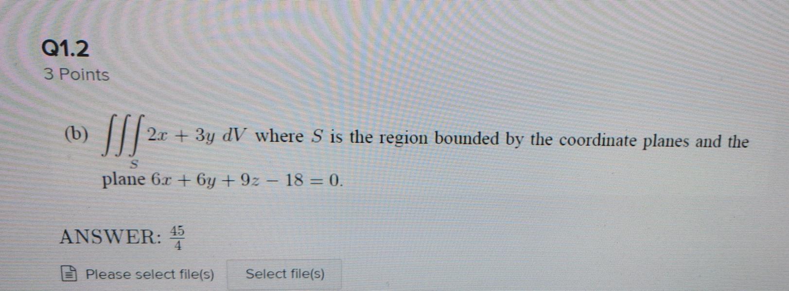 Solved Q1 Triple Integrals in Rectangular Coordinates 5 | Chegg.com