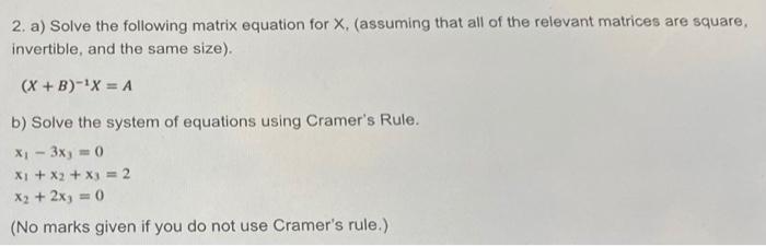 Solved PLEASE PLEASE PLEASE HELP ME WITH THIS MATRIX | Chegg.com