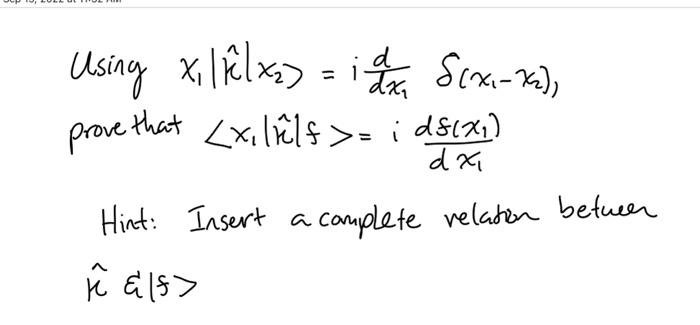 Using X1∣k ∣x2 Idx1dδ X1−x2 Prove That